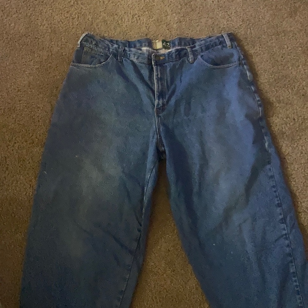 Men’s wear guard jeans size 42 flannel lined jeans